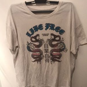 Fearless Legend Striking Cobra Japanese Martial Arts Live Free T shirt Dope!!